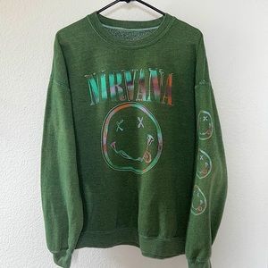 Urban Outfitters Nirvana oversized crewneck